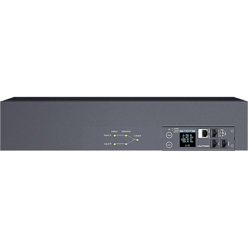Блок распределения питания/ ATS CyberPower PDU44302 2U type, 32Amp, plug IEC 309 32A, (16) IEC 320 C13 (2) IEC 320 C19 фото 2