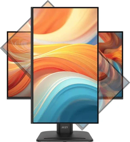 Монитор/ MSI PRO MP245PG E14 23.8'', 1920x1080, IPS, 178x178, 300nit, 144Hz, 4ms, VGA/HDMI/DP, noUSB-A, Audio in/out, 2x2W, LTSP, IntPWR, 100x100VESA, Black, 1y фото 2