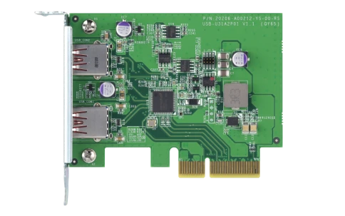 Карта расширения/ QNAP QXP-10G2U3A USB Dual Port Adapter, 2 x 10Gb / s фото 5