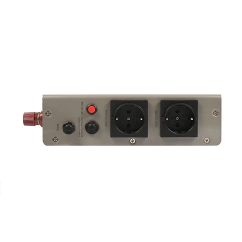Источник бесперебойного питания/ POWERMAN Smart 1000 INV, silver, line-interactive, 1000VA/600W, 140-275V, 2 Euro sockets, external battery 12V from 45Ah to 200Ah (not included), charging current 13A, LCD display, wall-mounted, 410mm x 268mm x 70mm, 10.06 фото 5