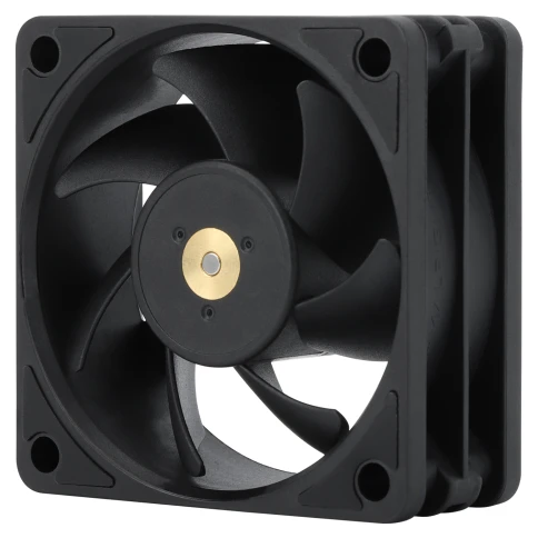 Кулер для корпуса/ Case Cooler Thermalright TL-B6B (60x60x25mm, 4-pin PWM, 16.17CFM, 20.17dBA, 3200RPM, Black) фото 4