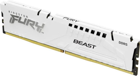Память оперативная/ Kingston 16GB 5600MT/s DDR5 CL36 DIMM FURY Beast White EXPO фото 2