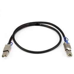 Кабель/ QNAP CAB-SAS05M-8088 mini SAS cable (SFF-8088), 0.5 m фото 2