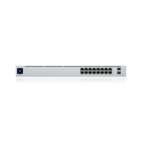 Коммутатор/ 16-port, Layer 2 PoE switch with a silent, fanless cooling system.42W total PoE availability фото 2