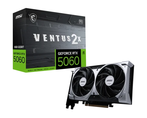 Видеокарта/ GeForce RTX 5060 8G VENTUS 2X OC фото 1