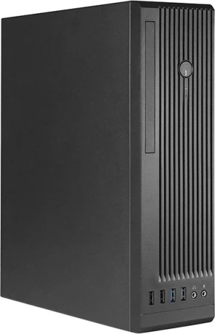 Корпус Chieftec UNI BE-10B-300 черный 300W mATX 2x80mm 2x120mm 2xUSB2.0 2xUSB3.0 audio bott PSU [BE-10B-300] фото 1