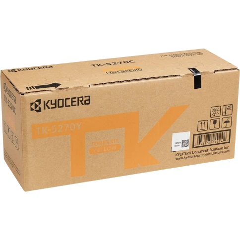 тонер-картридж Kyocera TK-5270Y/ Toner Cartridge Kyocera TK-5270Y (6K) фото 2