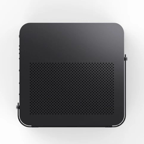 Корпус без блока питания/ Case JONSBO TK-1 Black 2.0, Mini-Tower, no fan, 1xUSB-A 3.2 + 1xUSB-C 3.2, mATX, mITX Black фото 6