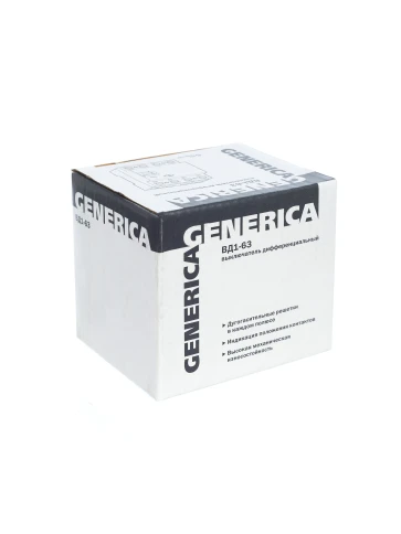 УЗО ВД1-63 4Р 40А 30мА GENERICA фото 9