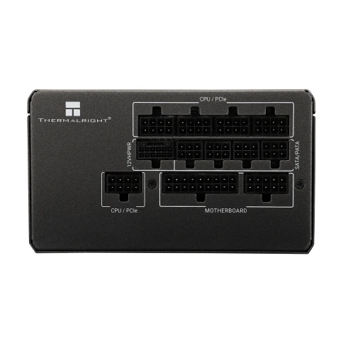 Блок питания 1000W/ Power Supply Thermalright, 1000W 80+ Platinum (ATX, 3.0, PCIe 5.0, Full modular, 1x24(20+4)pin, 1xCPU 8(4+4)pin, 2xPCIe*2 8(6+2)pin, 1x12VHPWR PCIe 5.0 12+4pin 600mm, 6xSATA3, 4xMOLEX4pin, Active, 120x120mm, 150x140x86mm, APFC, OPP, OV фото 2