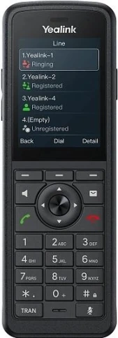 Трубка Yealink AX86R черный фото 4