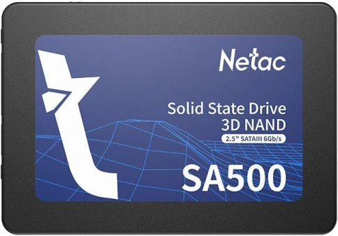 Твердотельный накопитель Netac SATA-III 256GB NT01SA500-256-S3X SA500 2.5" [NT01SA500-256-S3X] фото 1