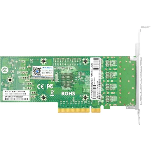 Сетевая карта/ PCIe x8 25G Quad Port SFP28 Server Network Card фото 2