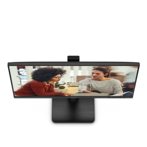 AOC 24E3QAF 23.8'', 1920x1080, IPS, 75hz, 20M:1, 300cd, 4ms, VGA, HDMI 1.4, DP 1.2, Speakers, H. adj 150mm, pivot, VESA, 3Y, Black фото 5