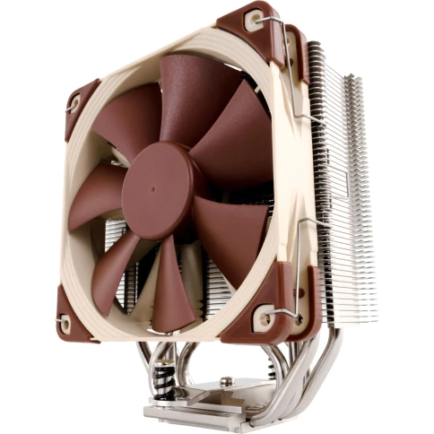 Кулер для процессора/ CPU Cooler Noctua NH-U12S (129W, 4-pin PWM, 158mm, Al/Cu, 5x6mm, 1x120x120x25mm, 54.97CFM, 22.4dBA, 1500RPM, S: 1851/1700/1200/115X, AM5/AM4, Beige/Brown) фото 2