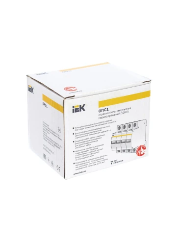 KARAT ОПС1-C УЗИП 4P In=20кА Un=400В Im=40кА IEK фото 11