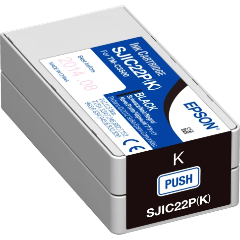 Картридж/ Epson SJIC22P(K): INK CARTRIDGE FOR TM-C3500 фото 1