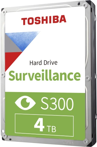 Жесткий диск/ HDD Toshiba SATA3 4Tb Surveillance S300 (SMR) 5400  256Mb 1 year warranty (replacement HDWT740UZSVA, ST4000VX015, WD43PURZ) фото 2