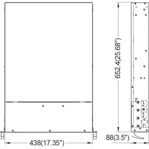 Серверный корпус/ 2U chassis; ATX, Micro-ATX, Mini-ITX MBs; 8 x 3.5''hs + 2 x 3.5'' internal + 2 x 2.'' hs rear; 1200W (1+1); AC-R50 rails фото 3