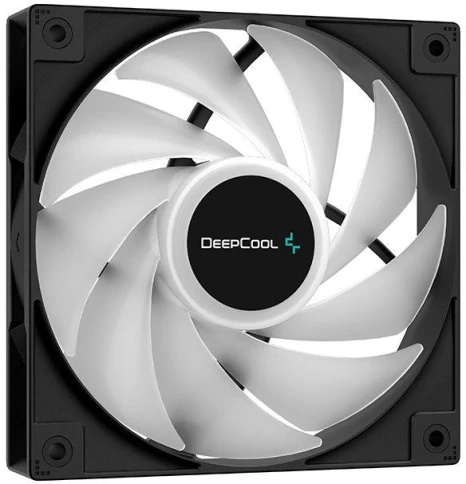 Кулер Deepcool AG400 LED RGB Soc-AM5/AM4/1200/1700/1851 черный 4-pin 18-32dB Al+Cu 220W 614gr Ret (R-AG400-BKLNMC-G-1) [R-AG400-BKLNMC-G-1] фото 2