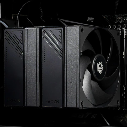 Кулер ID-Cooling Frozn A620 Soc-AM5/AM4/1200/1700/1851 черный 4-pin 29.85dB Al+Cu 270W 1190gr Ret (FROZN A620 BLACK) [FROZN A620 BLACK] фото 14
