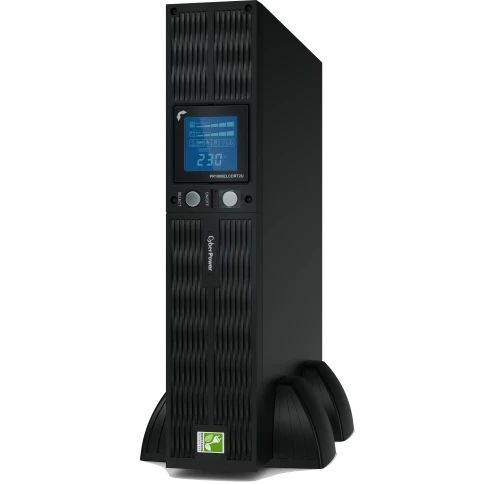 ИБП CyberPower PR1000ELCDRT2UA, Rackmount, Line-Interactive, 1000VA/900W, 8 IEC-320 С13 розеток, USB&Serial, RJ11/RJ45, SNMPslot, LCD дисплей, Black, 0.6х0.5х0.3м., 30.2кг./ UPS Line-Interactive CyberPower PR1000ELCDRT2UA 1000VA/900W USB/RS-232/Dry/EP фото 2
