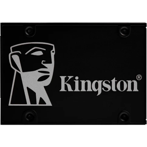 Твердотельный накопитель/ Kingston SSD KC600, 2048GB, 2.5" 7mm, SATA3, 3D TLC, R/W 550/520MB/s, IOPs 90 000/80 000, DRAM buffer 2048MB, TBW 1200, DWPD 0.32 (12 мес) фото 1