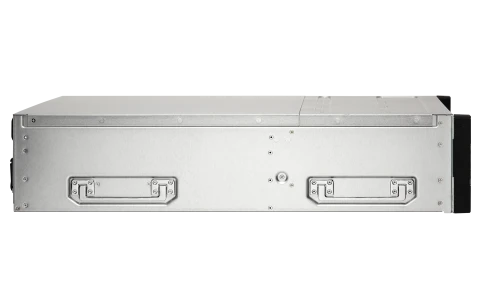 Сетевое хранилище без дисков/ Enterprise QNAP ES1686dc-2123IT-64G NAS, 16-tray SAS w/o HDD, rackmount, 2xPSU, per controller: Xeon D-2123IT 4-core 2.2 GHz (burst up to 3.0 GHz), 32 GB RDIMM DDR4 ECC (4x 8 GB) up to  512 GB (8 x 64GB), 4xSFP+, Included rai фото 7