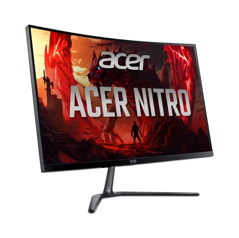 Монитор/ ACER Nitro ED270UX6bmiipx 27'', ZeroFrame, Curved 1500R, Black, 16:9, VA, 2560x1440, 1 / 0,5 (GTG, Min.)ms, 250cd, 220Hz, 2xHDMI(2.1) + 1xDP(1.4) + SPK + Audio Out, Speakers 2Wx2, sync: FreeSync Premium, hdr: HDR 10, Vesa:75x75 фото 6