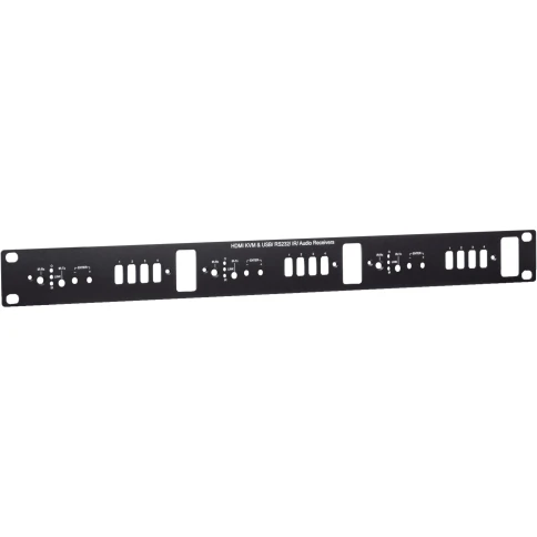 Панель/ SC&T TPN003BR Монтажная панель 19"(1U), для установки трех приемников HKM02BR фото 3