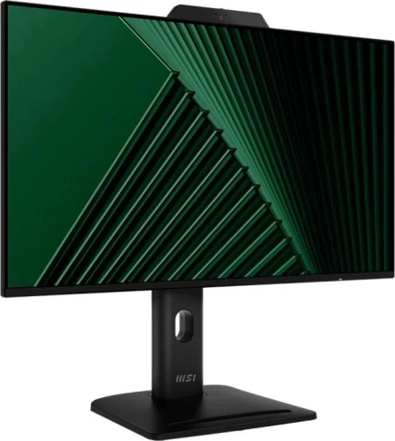 Монитор/ MSI PRO MP272PMG 27" 1920x1080, IPS, 120Hz, Webcam, 4ms, 100M:1, 300cd, VGA, HDMI, DP, 3xUSB, Speaker, H. adj, Pivot, VESA, 1y, Black фото 2