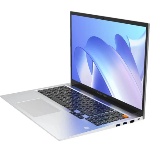 Maibenben B116C 16"(1920x1200 IPS (60Hz))/Intel Core i3 1315U(1.2Ghz)/12288Mb/256PCISSDGb/Int:Intel UHD Graphics/Cam/BT/WiFi/62WHr/war 2y/1.89kg/Silver/Win11Pro фото 3
