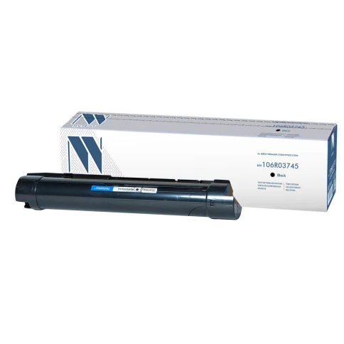 -/ Тонер-картридж NVP NV-106R03745 Black для Xerox VersaLink C7020/C7025/C7030 (23600k) фото 1