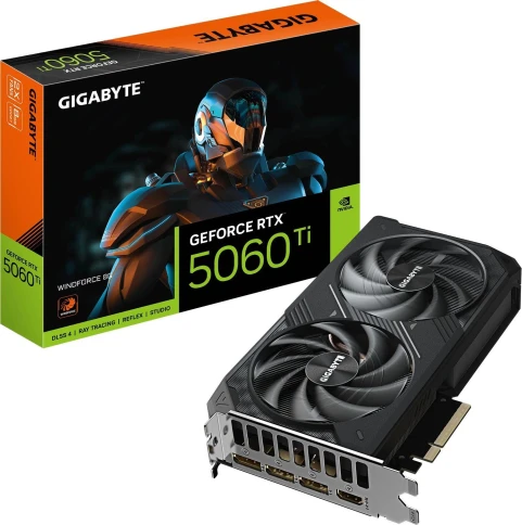 Видеокарта Gigabyte PCI-E 5.0 GV-N506TWF2-8GD 1.0 NVIDIA GeForce RTX 5060TI 8Gb 128bit GDDR7 2572/28000 HDMIx1 DPx3 HDCP Ret фото 10