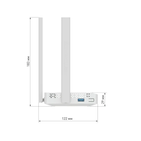 Маршрутизатор/ Netcraze Viva Гигабитный интернет-центр с Mesh Wi-Fi 5 AC1200, 4-портовым Smart-коммутатором и многофункциональным портом USB фото 7