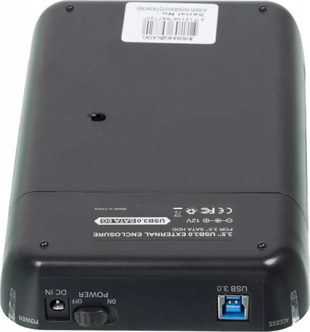 Внешний корпус для HDD AgeStar 3UB3A8-6G SATA II пластик черный 3.5" фото 3