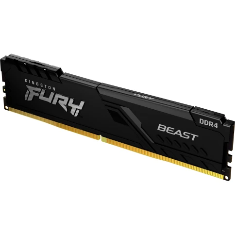 Память оперативная/ Kingston 16GB 3200MT/s DDR4 CL16 DIMM 1Gx8 FURY Beast Black (Select Regions ONLY) фото 2