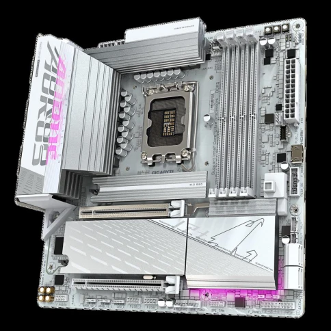 Материнская плата Gigabyte B860M AORUS ELITE WIFI6E ICE, фото 3