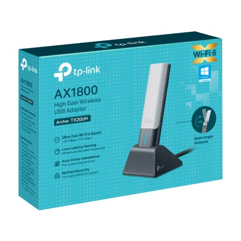 Адаптер Wi-Fi/ AX1800 High Gain Dual Band Wi-Fi 6 USB Adapter фото 3
