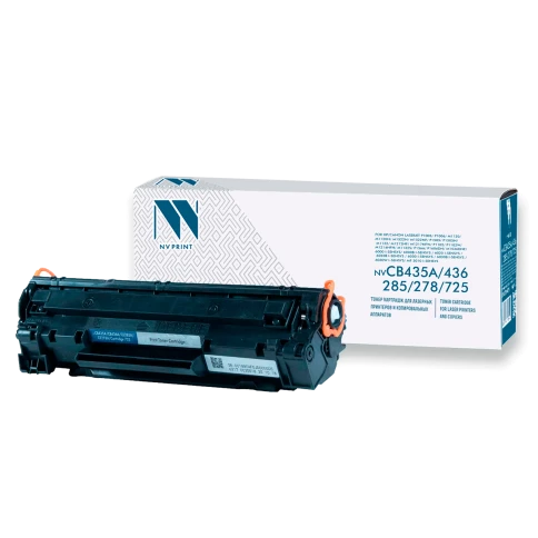 -/ Тонер-картридж NVP NV-CB435A/CB436A/CE285A/CE278A/NV-725 универсальные для HP/Canon LaserJet P1005/ P1006/ M1120/ M1120n/ M1522n/ M1522nf/ P1505/ P1505n/ M1132/ M1212nf/ M1217nfw/ P1102/ P1102w/ M1214nfh/ M1132s/ P1566/ P1606dn/ M1536dnf/6000 i-Sensys/ фото 1