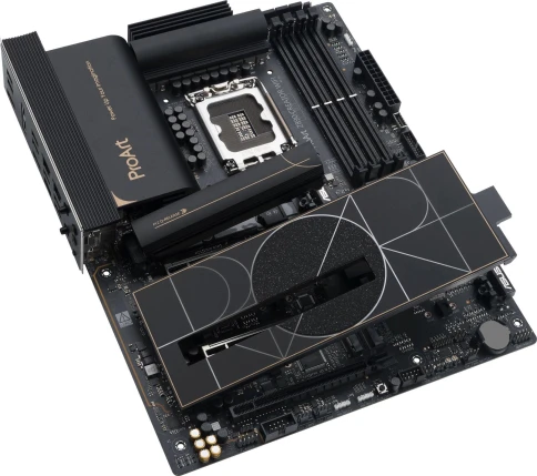Материнская плата Asus PROART Z890-CREATOR WIFI Soc-1851 Intel Z890 4xDDR5 ATX AC`97 8ch(7.1) 1 x 10Gigabit + 1 x 2.5Gigabit RAID+HDMI+DP фото 9