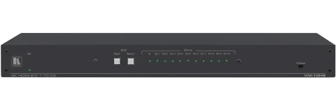 Усилитель-распределитель 1:10 HDMI; поддержка 4K60 4:4:4, HDMI 2.0/ 1:10 4K HDR Distribution Amplifier фото 1
