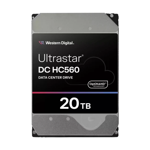 Жесткий диск/ HDD WD SATA Server 20Tb Ultrastar DC HC560 7200 6Gb/s 51 фото 1