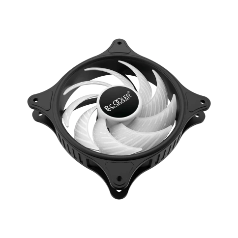 Кулер для корпуса/ Case Cooler PCCooler FX 120 ARGB BK (120x120x25mm, 4-pin PWM, ARGB, 52.79CFM, 33.2dBA, 2000RPM, Black) фото 4