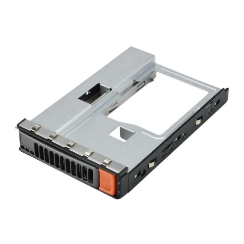 Комплектующие корпусов SuperMicro MCP-220-00140-0B 2.5" HDD Tray in 8th Generation 3.5" Hot Swap tray, Orange tab фото 2