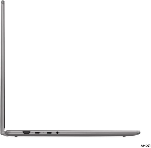 Lenovo Yoga 7 2-in-1 16AHP9 16"(1920x1200 IPS)/Touch/AMD Ryzen 7 8840HS(3.8Ghz)/16384Mb/512PCISSDGb/noDVD/Int:AMD Radeon 780M/Cam/BT/WiFi/71WHr/war 1y/1.99kg/arctic grey/Win11Home_ENG + 65W, с гравировкой фото 6