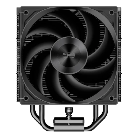 Кулер для процессора/ CPU Cooler PCCooler RZ500 BK (250W, 4-pin PWM, 155mm, Al/Cu, 5x6mm, 1x120mm, 86.73CFM, 32dBA, 2200RPM, S: 1851/1700/1200/115X, AM5/AM4, black) фото 1