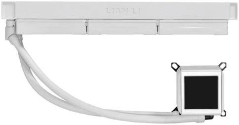 Система водяного охлаждения Lian-Li Galahad II LCD 360 ARGB Soc-AM5/AM4/1200/1700/1851 белый 79.9-30dB Al+Cu LCD Ret (G89.GA2ALCD36W.00) фото 2