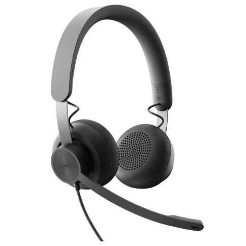 Гарнитура/ Logitech Headset Zone Wired  Teams Graphite фото 1