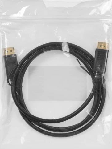 Кабель KingPrice KP-DP-v1.1-1.5m DisplayPort (m) DisplayPort (m) 1.5м черный [KP-DP-V1.1-1.5M] фото 3